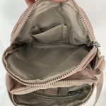 Kipling  Sabian Triple Compartment Crossbody Bag Purse Dusty Taupe Pink Photo 6