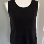 Eileen Fisher Sleeveless Charcoal Gray Merino Wool Tank Top Size Small Photo 0