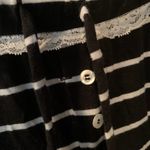 Forever 21 Black & White Striped Pajama Pants Photo 1