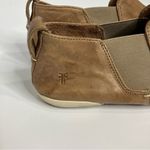 Frye Melanie tan leather slip on ankle shoes size 9 Photo 2