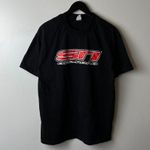 Vintage Y2K STI Off Road T Shirt Black Large L Car Graphic Tee 100% Cotton Solid Photo 9