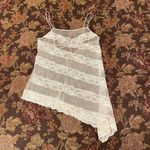 Victoria's Secret Victoria Secret Sheer Lace Nightie Top White size L Photo 1