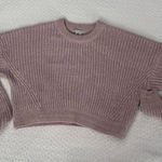 Urban Outfitters  Lavender Ribbed Crew Neck Sweater Photo 0