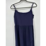 Halara Breezeful High Low 2-Piece Pocket Flowy Midi Quick Dry Casual Dress Large Photo 3