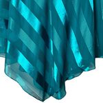 Another Thyme‎ Vintage Green Striped Cape 100% Polyester Size 18W Photo 8