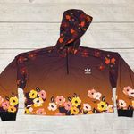 Adidas x HER Studio London Cropped Floral 1/4 Zip Hoodie Photo 0