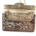 Vintage NWT D’Orlan Envelope Pendant Necklace Silver Photo 4