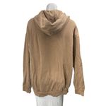 Cross Over Brown Graphic Print Long Sleeve Hoodie Hooded Sweater Sweatshirt Sz L Size L Photo 1
