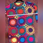 Handmade crochet Colorful Crochet Dress Red Photo 3