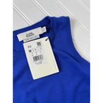 NWT Love, Bonito Aliyah Knit Column Wrap Midi Dress Sleeveless Cobalt Size 2 Blue Photo 6