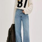 Levi's Levi’s Women’s Ribcage Wide Leg Jeans Far and Wide Size 26 Inseam 32” Photo 0