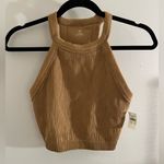 Aerie Superchill Seamless High Neck Bra Top Photo 1