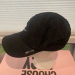 Nike  Featherlight Dri-Fit Hat Adult One Size Adjustable Black Swoosh Lightweight Photo 2