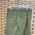 Old Navy  Olive Green Crop Pants Size Large Photo 5