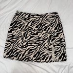 Motel Rocks Zebra Mini Skirt Photo 1