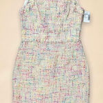 Edge Theia Colorful Tweed Frayed  Sheath Dress Photo 0