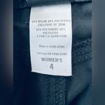 Patagonia  Women Crop Capri Black Pants Hiking nylon blend 4 Photo 2