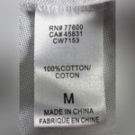 Chaser  White Knitted Cotton Tank Top Size Medium NWT‎ Photo 4