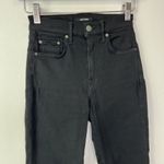 GRLFRND Reed Raw Hem Skinny Ankle Jean Black Size 23 Photo 2