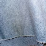 Tommy Hilfiger Vintage Stitched Flag Boyfriend Frayed Light Denim Shorts Photo 6