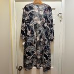 R & M Richards NWT R & M Richard’s Navy Floral Kimono Photo 4