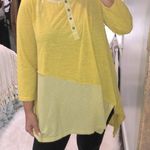 Umgee  size 1Xlarge mustard color boho top Photo 0