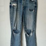 PacSun Women’s Distressed Light Wash Denim Mom Jeans Size 30 ⬛️ Photo 0