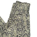 Onzie Green Black Snakeskin Smooth Legging Animal Print High Waist Small Medium Photo 1
