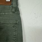 Madewell  Green 9in High Rise Skinny Jeans Womens 24 Button Fly Denim Casual Photo 3