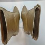 Wild Diva Lounge Womens Gold Heeled Boots Size 6.5 Photo 4