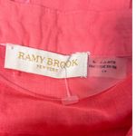 Ramy Brook Coral Tiered Ruffle Lace Trim Crochet Resort Boho Shirt Women Size S Photo 2