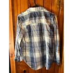 Universal Threads Universal Thread Plaid Button-Down Shirt Casual Long Sleeve Blue Gray XS‎ Photo 1