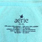 Aerie  Ribbed Blue Basic Tank Top M Photo 5