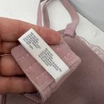 Laura Ashley  Pink Purple Lace Nylon Blend Stretch Underwire Bra Women's 40D Photo 3