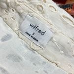 Wilfted Cotton Womens Button Up Embroidered Eyelet Shirt Dress Small Cottagecore Photo 9