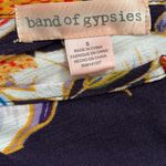 Band of Gypsies Multi-color Sleeveless Floral Romper with Tie in front Photo 10