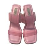 Steve Madden Steven New York Womens 9.5 Malaya Espadrille Sandal Pastel Pink Bratz Barbie Y2K Photo 5