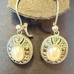 Judith Jack Sterling Silver and Cream Dangle Earrings Photo 0