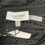 Calvin Klein NWT Black Crochet Swim Coverup Vacation Resortwear Women’s Size S/M Photo 8