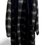 Urban Outfitters jacket long trench velvet wool open front medium NEW Photo 0