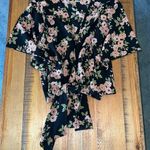 Amuse Society  Short Sleeve Front Tie Blouse Photo 0