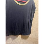 Michael Kors Blue With Gold Accent Top Woman’s Size 2X Blue Photo 2