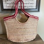 No Boundaries NEW Pool Side Large Size Woven Ratan Tote Bag Beach Vacay Cruise Summer Photo 6