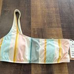 Billabong NWT x The Salty Blonde Feelin One Shoulder Bikini Top Size Large Photo 1