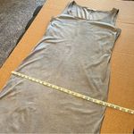 Peruvian Connection  Vintage Wash Pima Cotton Tank Maxi Dress Grey size L Photo 9