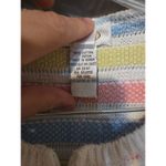 Talbots Pastel Zip Up Cardigan, Y2k Rainbow Square Sweater, Women's Size Small Photo 4