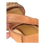 G.H Bass & co women’s size 8.5 espadrille heels brown with beige rope detail​​ Photo 1