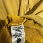 Sundry  Let It Shine Graphic Hoodie in Vintage Saffron Yellow Gold Size:‎ Small Photo 3