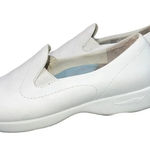 Dansko  White Leather Women's Slip‎ on Loafers Size 10.5 Photo 0
