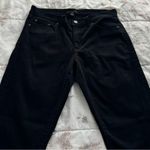 Banana Republic  black satin skinny jeans, size 29/8 preppy minimalist comfort Photo 11